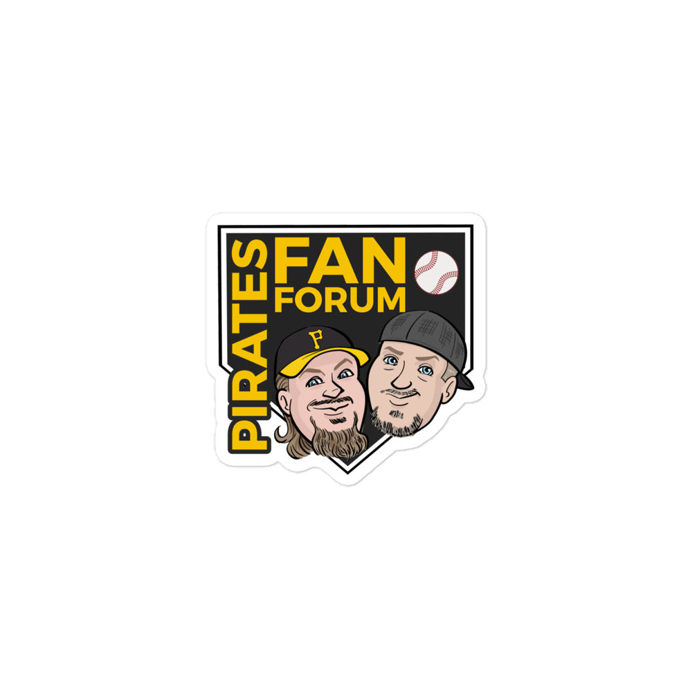 Pirates Fan Forum Stickers | YINZZ