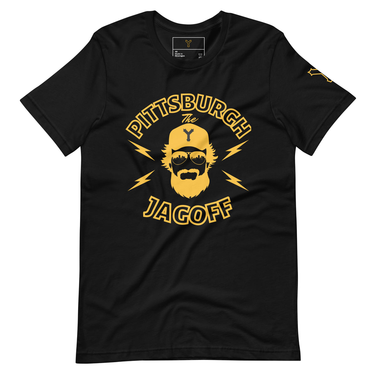 RETRO PITTSBURGH JAGOFF TEE | YINZZ GRAPHIC T-SHIRT