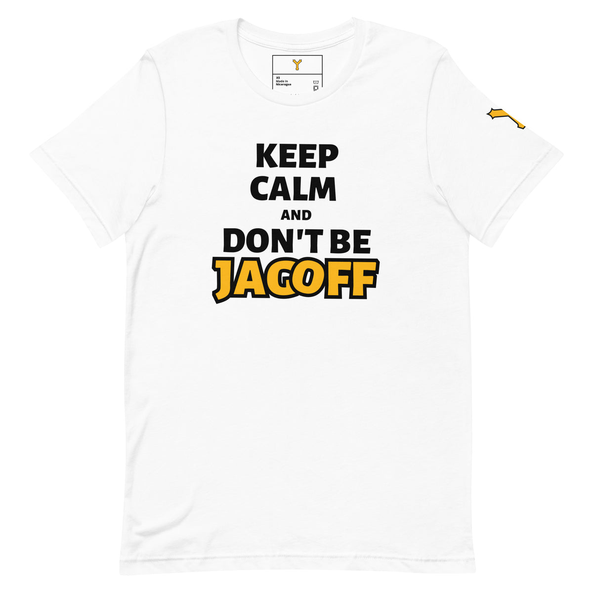 KEEP CALM JAGOFF TEE | YINZZ GRAPHIC TSHIRT
