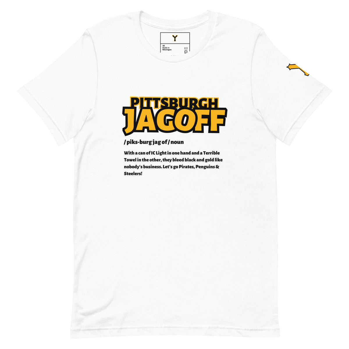 PITTSBURGH JAGOFF DICTIONARY TEE | YINZZ GRAPHIC TSHIRT