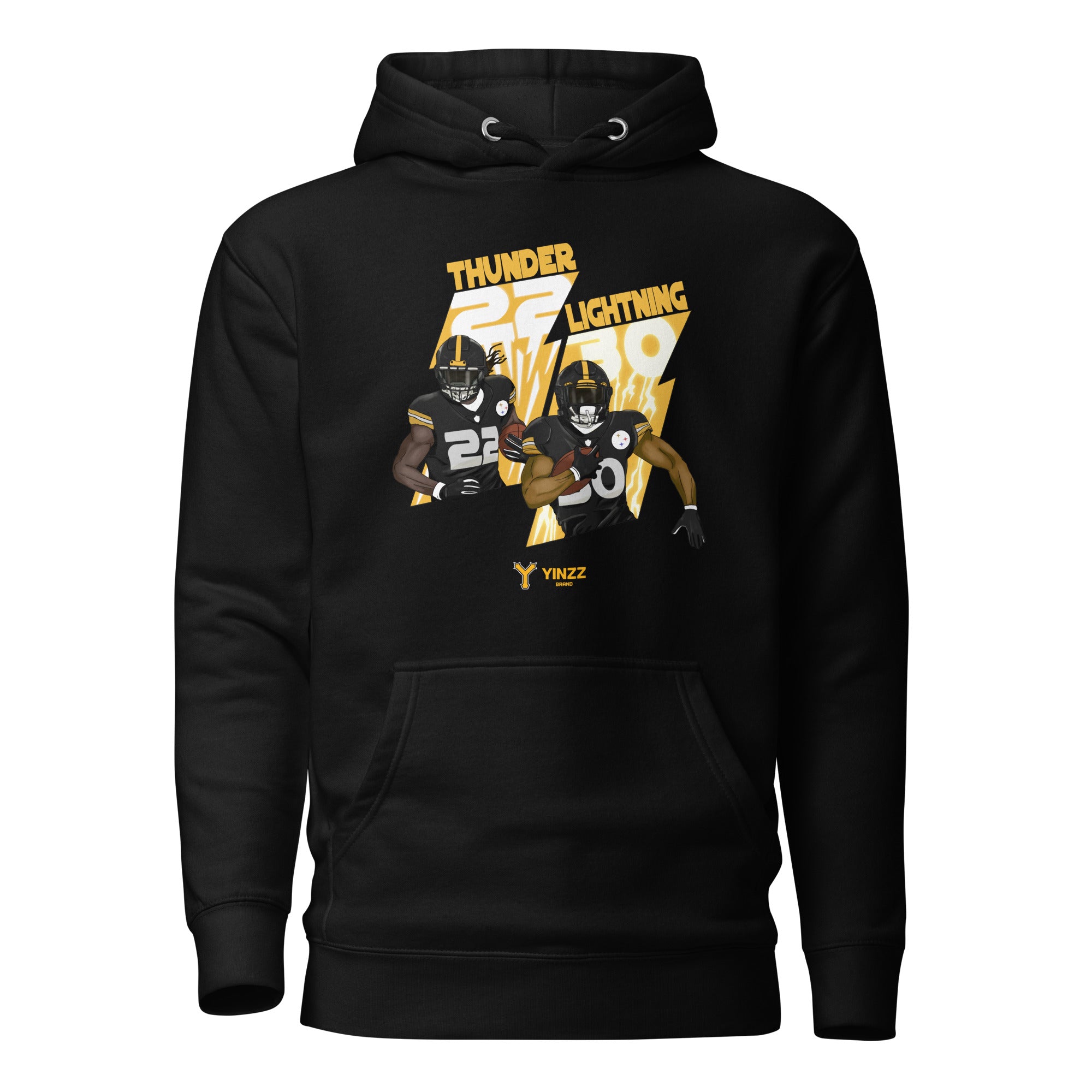 Black discount lightning hoodie