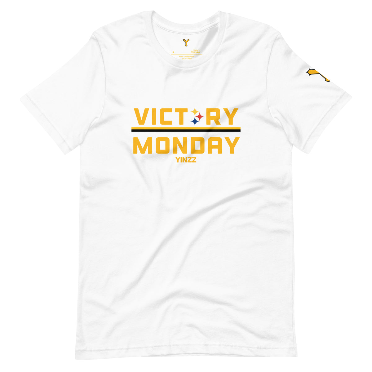 Pittsburgh Steelers Victory Monday T-Shirt | YINZZ