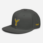 Snapback - Black & Gold Yinzz Y Hat