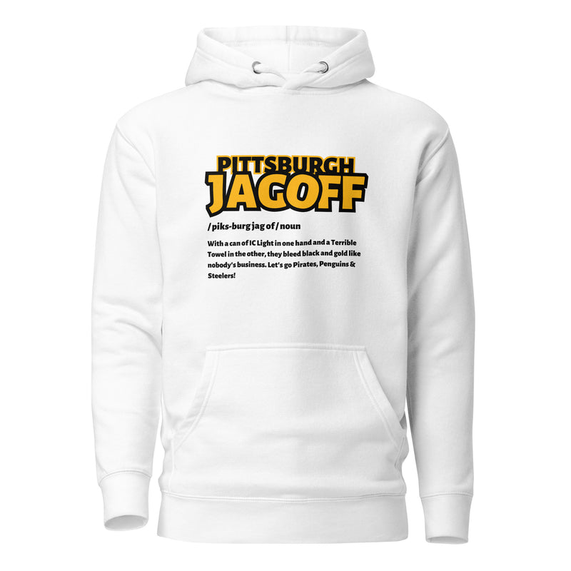 PITTSBURGH JAGOFF DICTIONARY HOODIE | YINZZ GRAPHIC HOODIE